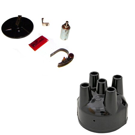 Aic Replacement Parts Magneto Cap & Ignition Kit Fits FARMALL Super A C H HV M MD MDV MTA MV W4 W6 H4 KT-ELI80-0693
